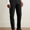 Slim-Fit Cotton-Blend Seersucker Suit Trousers - FR