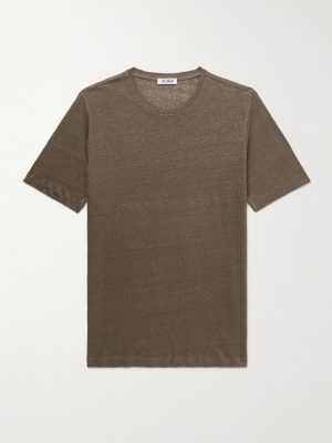 Linen-Jersey T-Shirt