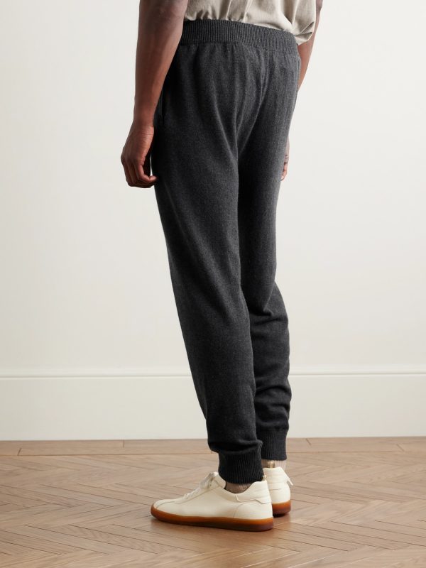 Finley Tapered Cashmere Sweatpants - BK
