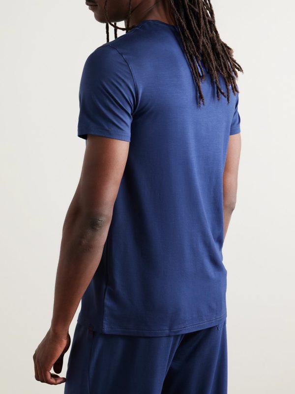 Basel Stretch-Micro Modal Jersey T-Shirt - BK Basel Stretch-Micro Modal Jersey T-Shirt - BK