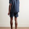Sicily 1 Linen Pyjama Set - BK Sicily 1 Linen Pyjama Set - BK