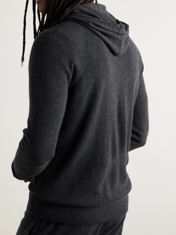 Finley Cashmere Zip-Up Hoodie - BK Finley Cashmere Zip-Up Hoodie - BK