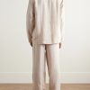 Sicily 1 Linen Pyjama Set - BK