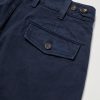 Straight-Leg Peached Cotton-Twill Trousers - CU