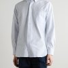 Button-Down Collar Striped Cotton Oxford Shirt - FR Button-Down Collar Striped Cotton Oxford Shirt - FR