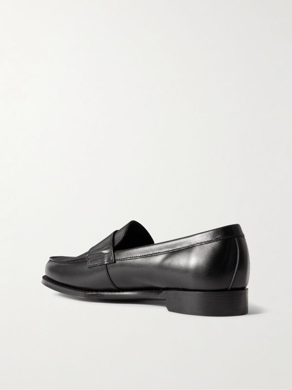 Charles Leather Penny Loafers - BK Charles Leather Penny Loafers - BK