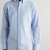 Button-Down Collar Cotton Oxford Shirt - FR