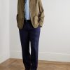 Button-Down Collar Cotton Oxford Shirt - OU