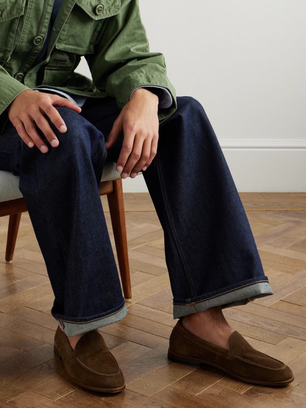 Henri Summer Suede Loafers - OU Henri Summer Suede Loafers - OU
