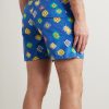 Kelim Straight-Leg Mid-Length Printed Swim Shorts - BK Kelim Straight-Leg Mid-Length Printed Swim Shorts - BK
