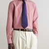 Cutaway-Collar Striped Cotton-Poplin Shirt - FR Cutaway-Collar Striped Cotton-Poplin Shirt - FR