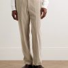 Straight-Leg Cotton and Cashmere-Blend Corduroy Suit Trousers - FR