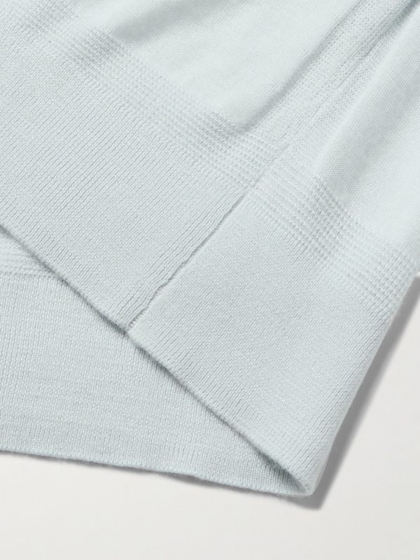Slim-Fit Cashmere Polo Shirt - CU Slim-Fit Cashmere Polo Shirt - CU
