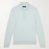 Slim-Fit Cashmere Polo Shirt Slim-Fit Cashmere Polo Shirt