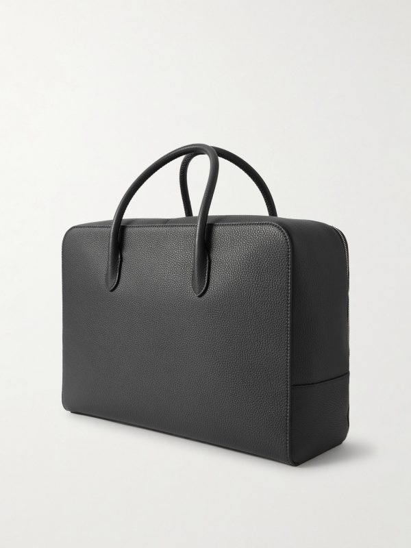 Century Full-Grain Leather Weekend Bag - BK