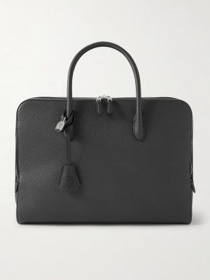 Century Full-Grain Leather Weekend Bag