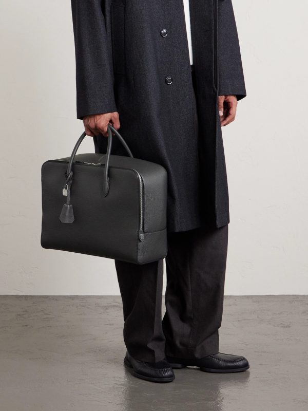 Century Full-Grain Leather Weekend Bag - OU