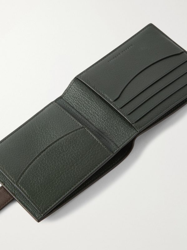 Alfred 4CC&CP Patina-Leather Billfold Wallet - E1 Alfred 4CC&CP Patina-Leather Billfold Wallet - E1