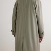 Super 130s Merino Wool-Twill Car Coat - BK Super 130s Merino Wool-Twill Car Coat - BK