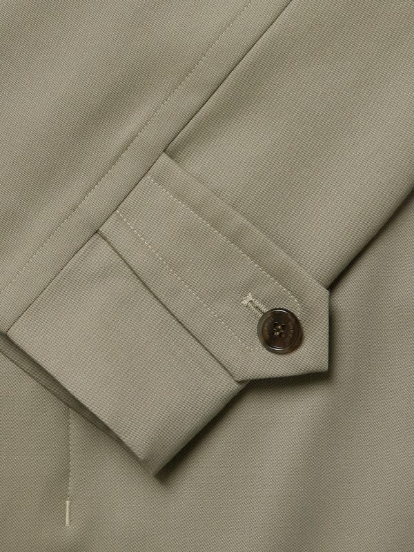 Super 130s Merino Wool-Twill Car Coat - E1 Super 130s Merino Wool-Twill Car Coat - E1