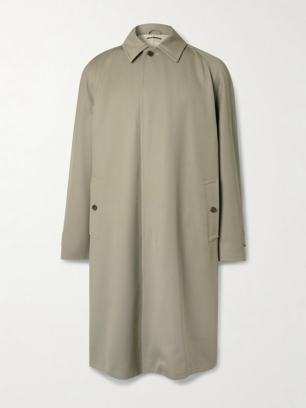 Super 130s Merino Wool-Twill Car Coat Super 130s Merino Wool-Twill Car Coat