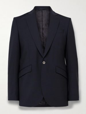 Newport Slim-Fit Wool-Blend Suit Jacket Newport Slim-Fit Wool-Blend Suit Jacket
