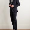 Newport Slim-Fit Wool-Blend Suit Jacket - OU Newport Slim-Fit Wool-Blend Suit Jacket - OU