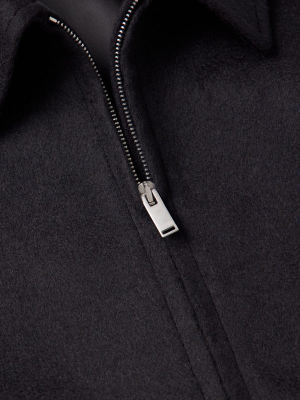 Cashmere and Wool-Blend Felt Blouson Jacket - CU