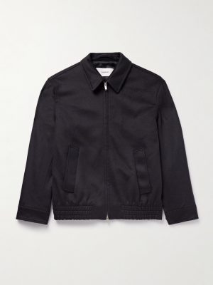 Cashmere and Wool-Blend Felt Blouson Jacket Cashmere and Wool-Blend Felt Blouson Jacket
