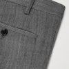 Straight-Leg Herringbone Virgin Wool-Blend Trousers - CU Straight-Leg Herringbone Virgin Wool-Blend Trousers - CU