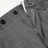 Straight-Leg Herringbone Virgin Wool-Blend Trousers - E1 Straight-Leg Herringbone Virgin Wool-Blend Trousers - E1