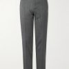 Straight-Leg Herringbone Virgin Wool-Blend Trousers Straight-Leg Herringbone Virgin Wool-Blend Trousers