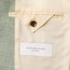 Hepworth Double-Breasted Herringbone Linen and Wool-Blend Suit Jacket - E1
