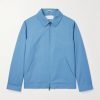 Wool and Mohair-Blend Blouson Jacket Wool and Mohair-Blend Blouson Jacket