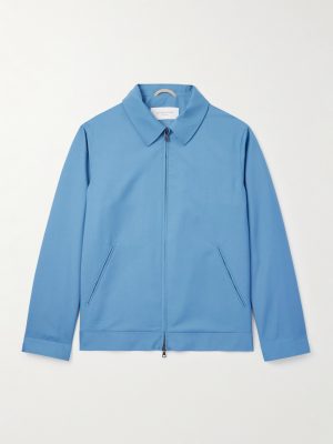 Wool and Mohair-Blend Blouson Jacket Wool and Mohair-Blend Blouson Jacket