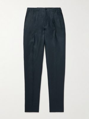 Straight-Leg Linen Trousers Straight-Leg Linen Trousers