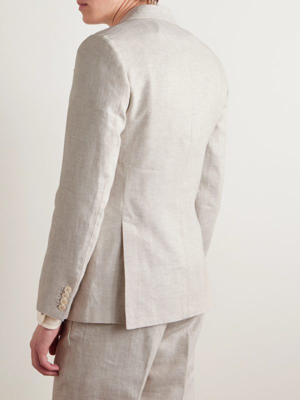 Ebury Slim-Fit Linen Suit Jacket - BK Ebury Slim-Fit Linen Suit Jacket - BK