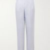 Slim-Fit Herringbone Linen and Silk-Blend Suit Trousers Slim-Fit Herringbone Linen and Silk-Blend Suit Trousers