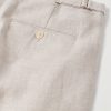 Slim-Fit Linen Suit Trousers - CU Slim-Fit Linen Suit Trousers - CU