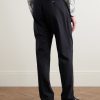 Slim-Fit Wool-Blend Suit Trousers - BK