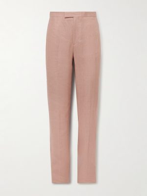 Slim-Fit Linen Suit Trousers Slim-Fit Linen Suit Trousers