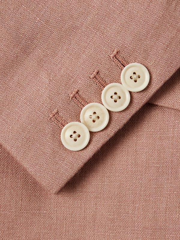 Slim-Fit Linen Suit Jacket - CU Slim-Fit Linen Suit Jacket - CU