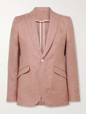 Slim-Fit Linen Suit Jacket Slim-Fit Linen Suit Jacket