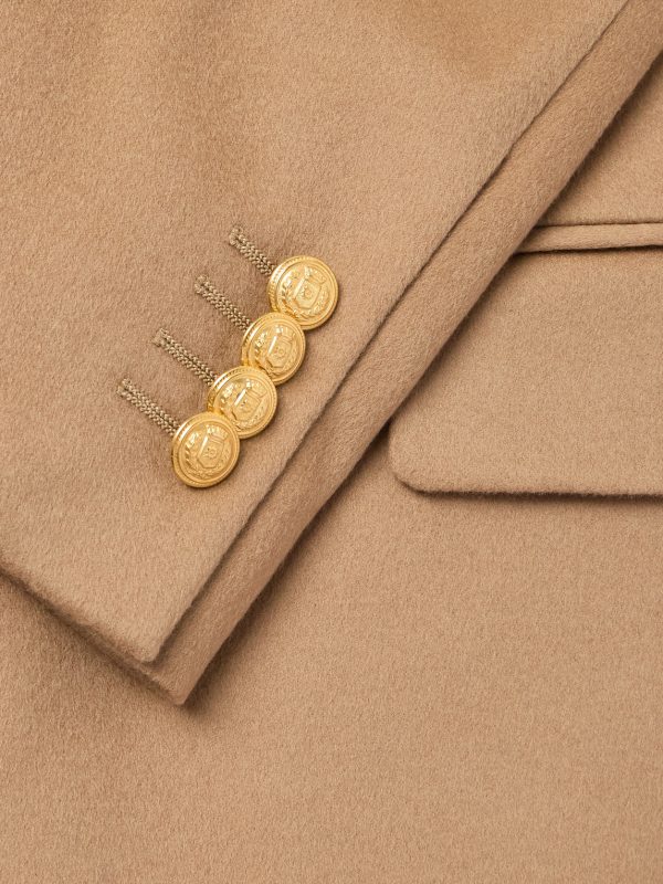 Double-Breasted Virgin Wool Blazer - CU