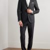 Prince of Wales Checked Wool Suit Jacket - OU Prince of Wales Checked Wool Suit Jacket - OU