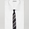5.5cm Striped Silk-Gabardine Tie - OU