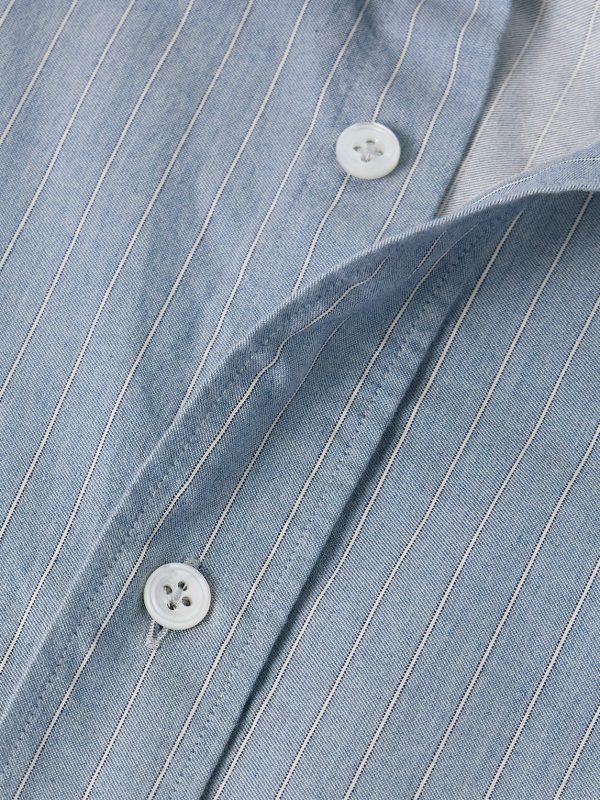 Dante Striped Cotton Shirt - CU Dante Striped Cotton Shirt - CU