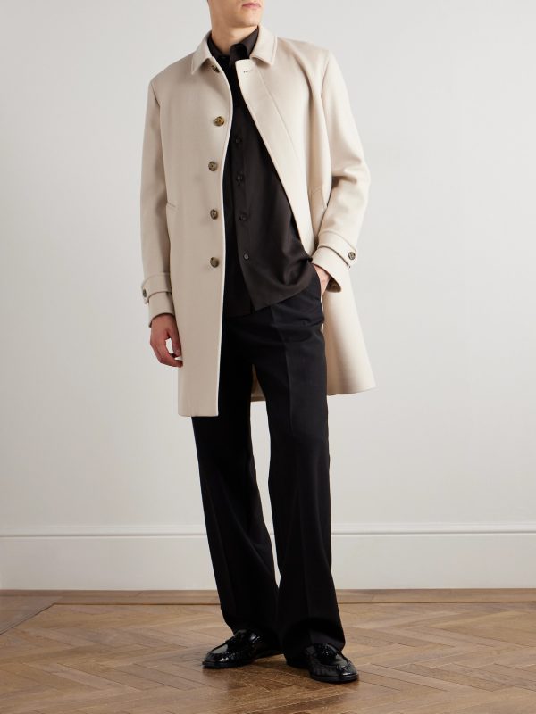 Virgin Wool Overcoat - OU Virgin Wool Overcoat - OU