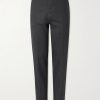 Straight-Leg Virgin Wool-Blend Herringbone Suit Trousers Straight-Leg Virgin Wool-Blend Herringbone Suit Trousers