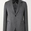 Virgin Wool-Blend Herringbone Suit Jacket Virgin Wool-Blend Herringbone Suit Jacket